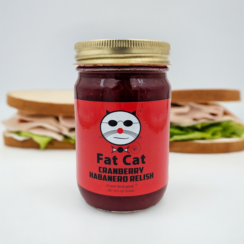 Fat-Cat-Cranberry-Habanero-Relish-with-a-Ham-Sandwich-1